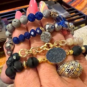 Erimish 4 bracelet stack